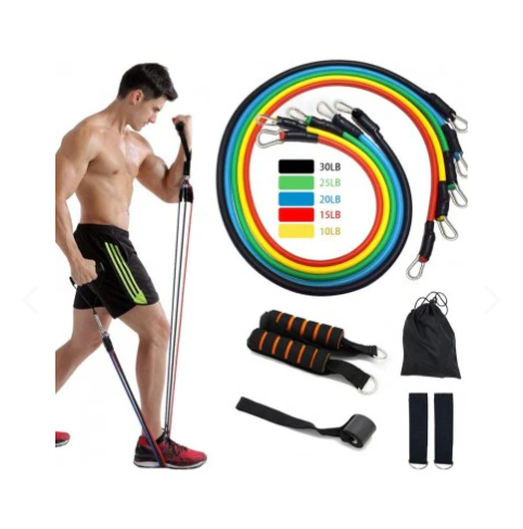 SET BANDAS LIGAS TUBULARES  EJERCICIOS