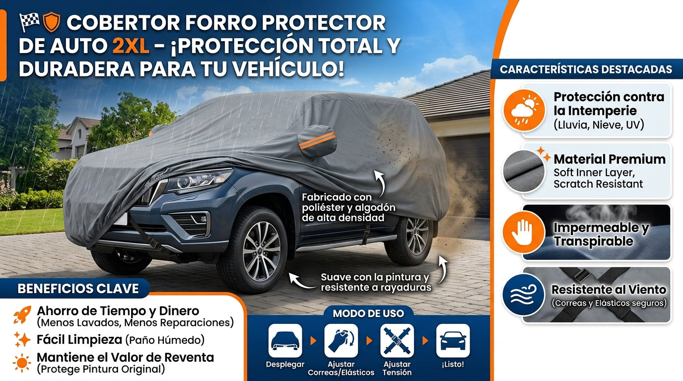 Cobertor Forro Protector De Auto Carro